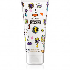 Moschino So Real gel de dus si baie pentru femei 200 ml