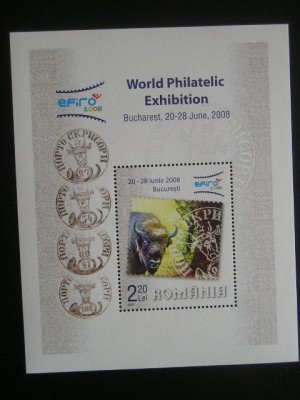 M1 TX2 13 - 2006 - Expozitia mondiala filatelica EFIRO 2008 foto