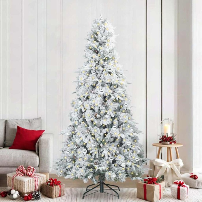 vidaXL Brad de Crăciun artificial cu ramuri articulare Verde 240 cm 3397515