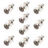 Set 10 Adaptoare PNI N tata la BNC mama pentru Sisteme Video si Supraveghere CCTV
