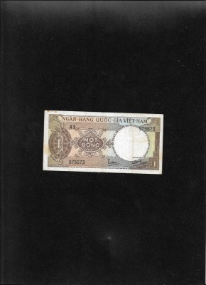 Vietnam Vietnamul de Sud 1 dong 1964 seria975673 foto