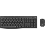 Cumpara ieftin Kit tastatura + mouse Logitech MK295 Silent, Wireless, Graphite