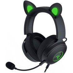 Casti Gaming Razer Kraken Kitty V2 Pro RGB cu fir, Negru