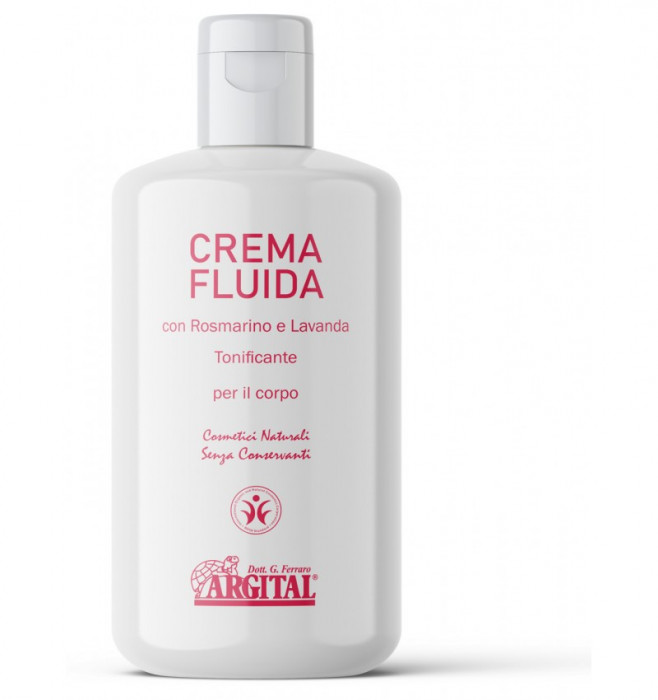 Crema de corp lichida cu lavanda si rozmarin, 200ml Argital