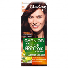 Vopsea Permanenta de Par 5.25 Saten Mahon Deschis, Garnier Color Naturals, 110 ml, Vopsea de Par, Vopsea Par Permanenta, Vopsea Permanenta Saten Mahon