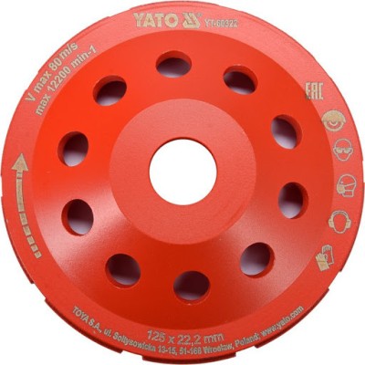 YATO DISC CUPA DIAMANTAT, 125MM foto