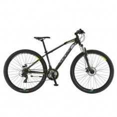 Bicicleta Mtb Polar Wizard 1.0 - 29 inch, S-M, Negru-Galben foto