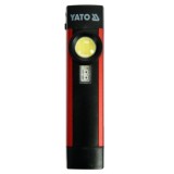 YATO Lanterna cu acumulator, Li-Ion 3.7 V, cu LED COB 5 W si UV, 300 lm