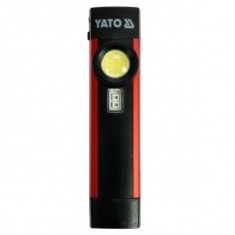 YATO Lanterna cu acumulator, Li-Ion 3.7 V, cu LED COB 5 W si UV, 300 lm foto