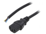 Cablu Alimentare IEC C13 5m Negru 10A 250V