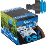 Set conectori de robinet Sky-Line de 1&quot; cu reductie de la 3 / 4&quot; si 1 / 2&quot;, 30 bucati, Geko G72945A