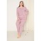 Pijamale Dama Battal Compact Penye Baki 47