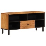 Cumpara ieftin Dulap TV, 100x33x46 cm, lemn masiv de acacia
