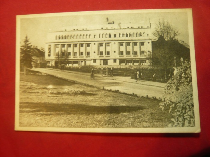 Ilustrata Sibiu - Piata Libertatii , anii &#039;50