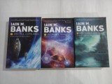 SPECTRUL LUI PHLEBAS; JUCATORUL TOTAL; FOLOSIREA ARMELOR - IAIN M. BANKS - (3 VOL)