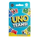 Joc de cărți UNO Teams, Ediție de echipă, 7+ ani, CMCLASS