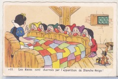 bnk cp Franta - Alba ca Zapada si cei 7 pitici - 1939