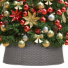 VidaXL Fustă brad de Crăciun, maro, &Oslash;54x19,5 cm