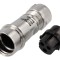 Conector circular mamă 3 pini IP68