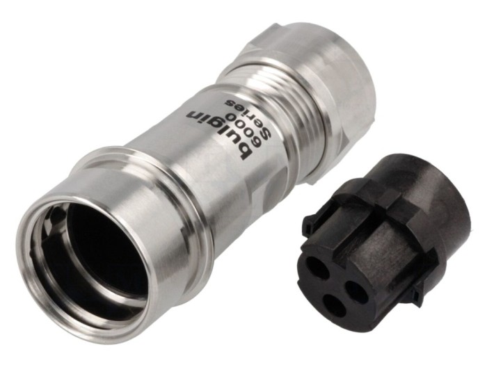 Conector circular mamă 3 pini IP68