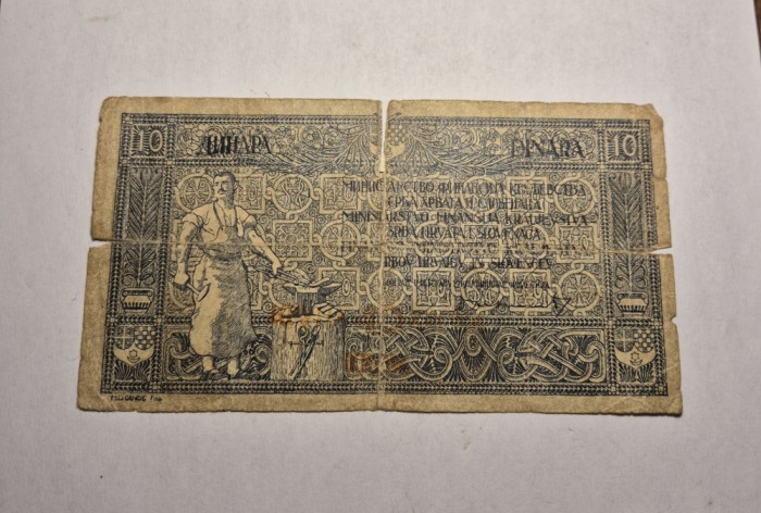 10 Dinara 1919