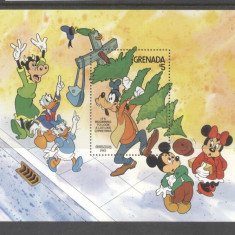 Grenada 1983 Christmas Disney Goofy perf. sheet Mi.B117 MNH DA.221