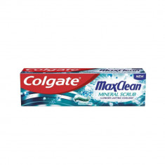 Pasta de Dinti COLGATE Max Clean Mineral Scrub, 75 ml, Pasta de Dinti pentru Albire, Articole Igiena Dentara, Pasta Dinti Colgate, Pasta Dinti Albire,