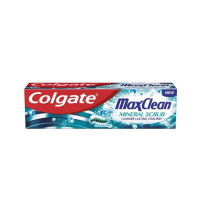 Pasta de Dinti COLGATE Max Clean Mineral Scrub, 75 ml, Pasta de Dinti pentru Albire, Articole Igiena Dentara, Pasta Dinti Colgate, Pasta Dinti Albire, foto