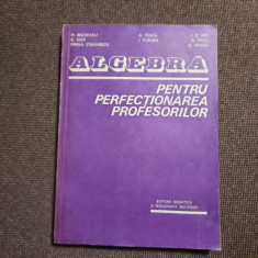 ALGEBRA PENTRU PERFECȚIONAREA PROFESORILOR - BECHEANU, DINCA, ION D ION 1983