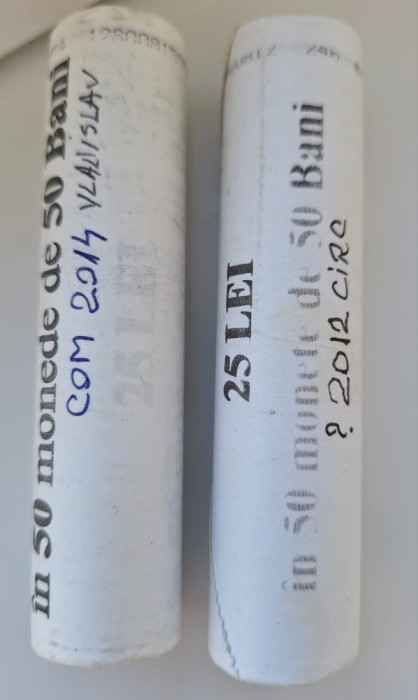 50 BANI 2014= VLADISLAV VLAICU = COMEMORATIV =fasic BNR =PLUS BONUS 50 BANI 2012