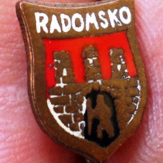 I.889 INSIGNA POLONIA STICKPIN RADOMSKO h12mm email