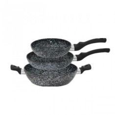 Set 3 Tigai Aluminiu Marmurat 20/24/28cm Edenberg EB-14721 DNC48154 foto