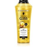 Schwarzkopf Gliss Oil Nutritive sampon hranitor cu ulei 400 ml