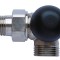 Robinet termostatabil, model in 3 axe &amp;quot;CD&amp;quot;, Herz M30 x 1,5-1/2&#039;&#039;, filet exterior