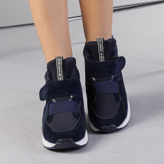 Pantofi sport dama Coliers albastri foto