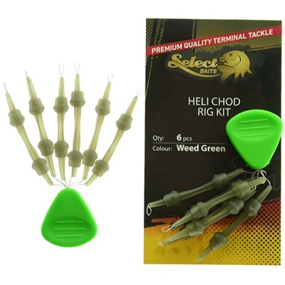 Kit Select Baits Heli Chod Rig, 6buc/pac foto