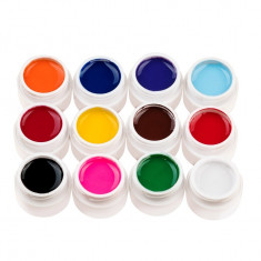 Set 12 geluri UV Color ENS PRO Magic Nails + CADOU foto