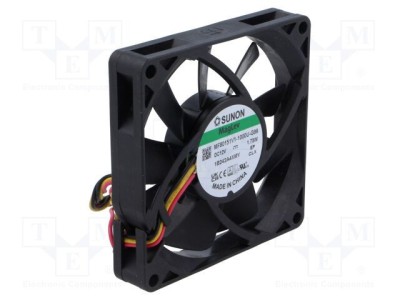Ventilator DC axial 12V 80x80x15mm 32,9dBA SUNON Vapo Ieş tip F foto