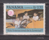 ANUL INTERNATIONAL AL TINERETULUI 1985 PANAMA MI. 1611 MNH, Nestampilat