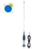 Pachet Antena CB Sirio SUPER 9 cu fluture, lungime 155 cm si Sticky Pad Blue inclus