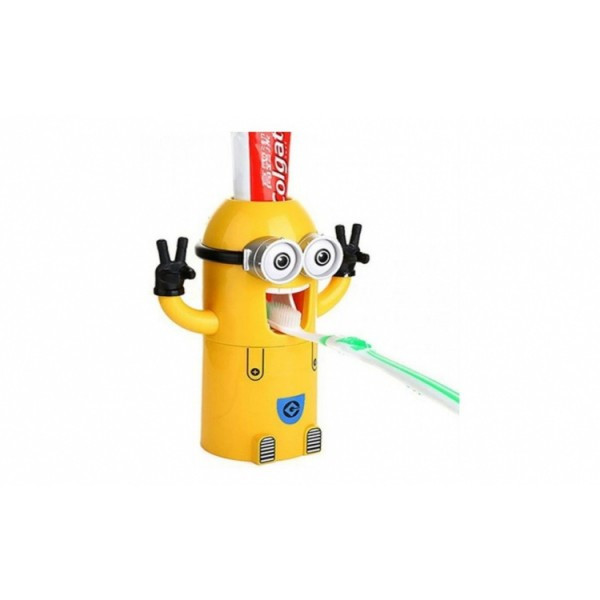 Dozator pasta de dinti si suport periute Minion