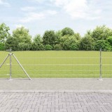 Gard pentru c&acirc;mp 0.8x50 m din oțel zincat
