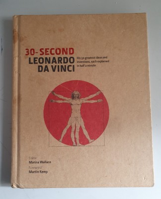 30-Second Leonardo da Vinci His 50 Greatest Ideas and Inventions foto