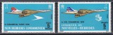 Noile Hebride 1976 - Primul zbor comercial al Concorde - Versiunea &icirc;n limba engleză și Versiunea &icirc;n limba franceză, Cotă 30 EURO, MNH, Nestampilat