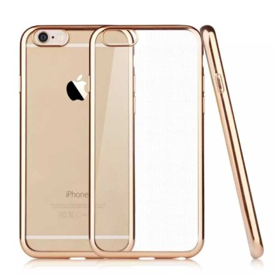 Husa Apple iPhone 6/6S, placata Auriu (ELECTROPLATING GOLD) foto