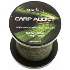 Fir Multifilament MACK2 Carp Addict Kaki, 14kg, 0.26mm, 1000m foto