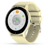 Ceas Smartwatch Inteligent si Bratara Fitness BIRAI&reg;,Model BR-Evolve, Android si IOS, TFT Full Touch 1.28 Inch, Slim, Apeluri, Microfon, Difuzor, Noti