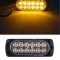 12 Led 12v 24v Lumina de intermitenta stroboscopica subtire