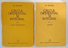 CALCUL DIFERENTIAL SI INTEGRAL , VOL. I - II de GHEORGHE SIRETCHI , Bucuresti , 1985