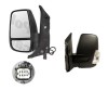 Oglinda usa exterioara Ford Transit/Tourneo, 01.2014-, partea Stanga, reglare electrica; textil; incalzit; scurt; sticla convexa; geam cromat; rabata